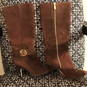 Michael Kors suede boots